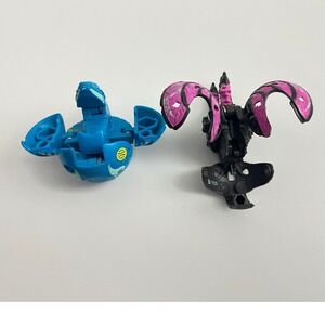 Bakugan Battle Brawlers Lot Aquas Blue Preyas II 500G Darkus Alpha Hydranoid 700